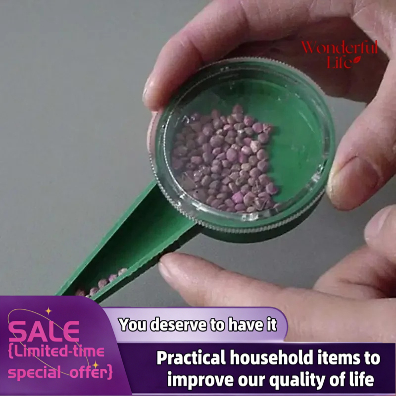 Plant Parents - 1Pcs Multifunction Seed Sower File Adjustable