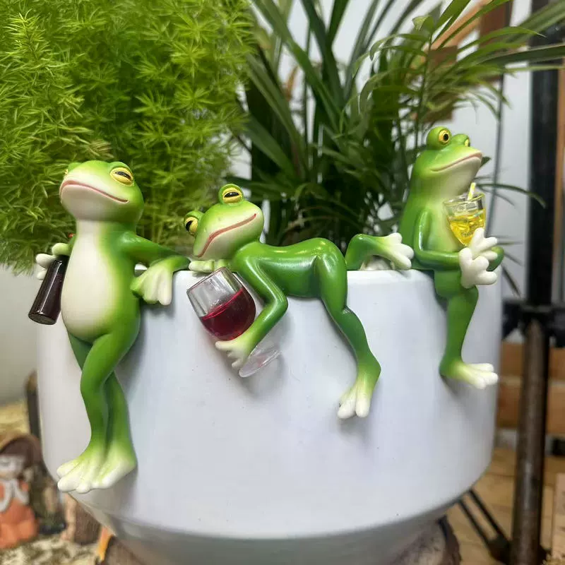 Contemporary Resin Frog Plante - đánh giá và giá Plant Parents