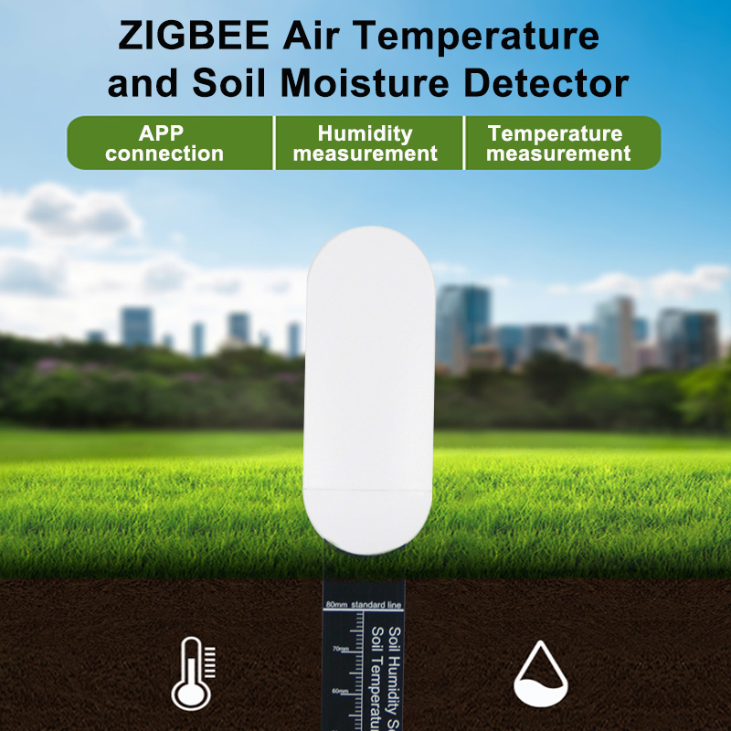 Tuya Zigbee Smart Soil Tester  - đánh giá và giá Plant Parent App