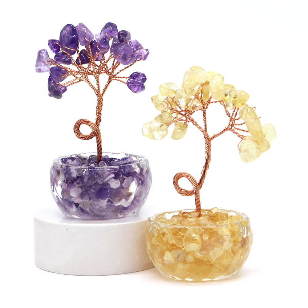 Natural Gemstone Crystal Lucky - đánh giá và giá Plant Parenting